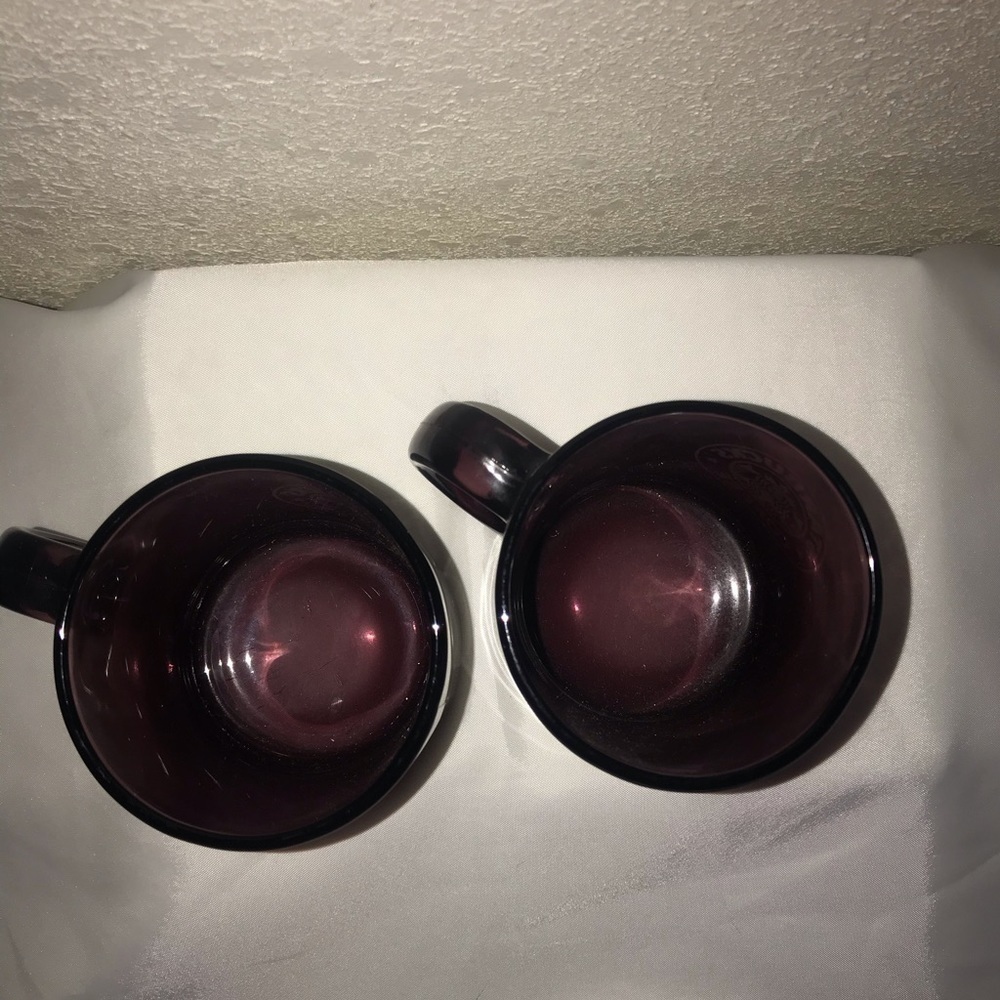Starbucks etched glass mugs-rare color - Picture 6 of 7